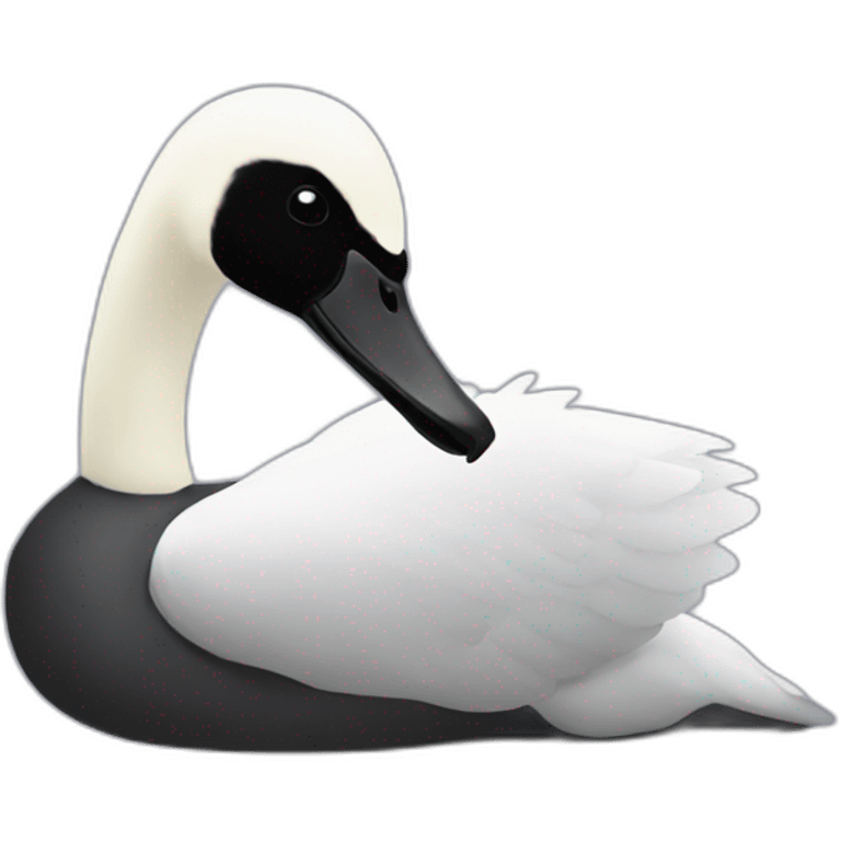 gimp-swan emoji