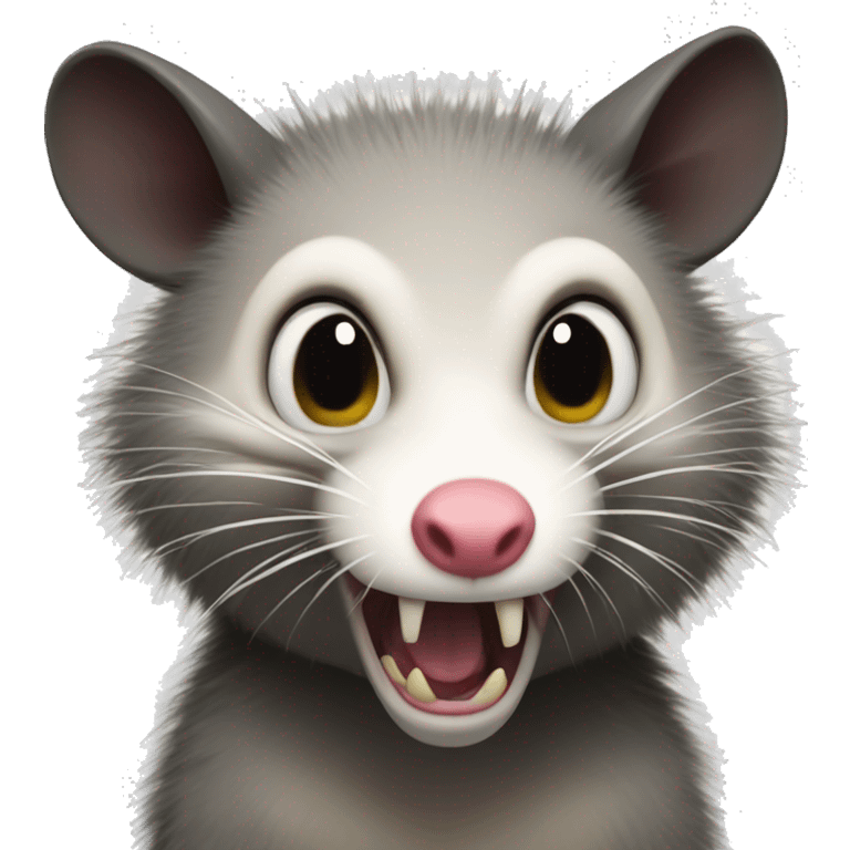 angry opossum epic emoji