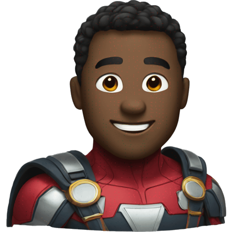 happy marvel superhero emoji