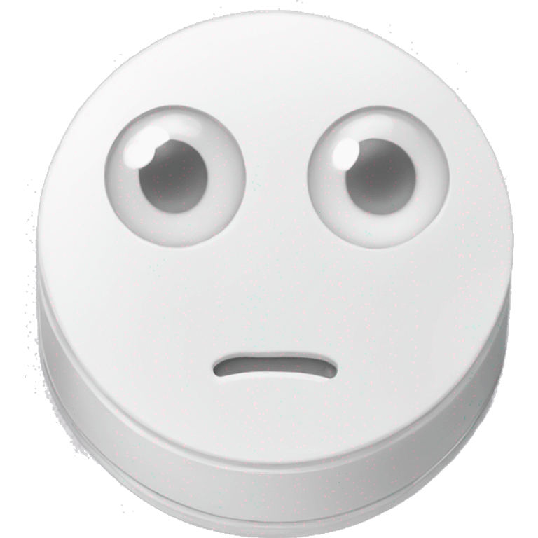 closed white contact lens case emoji