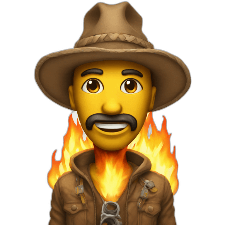 burning-man emoji