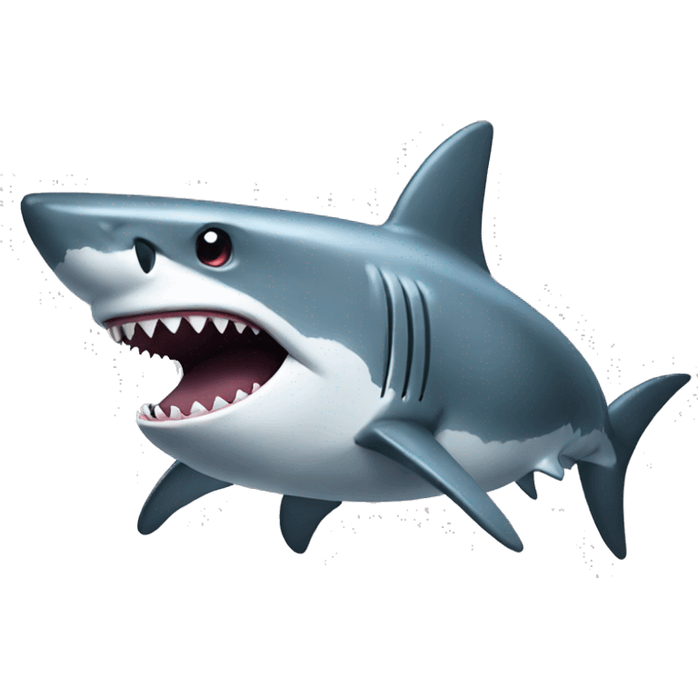 Good shark  emoji