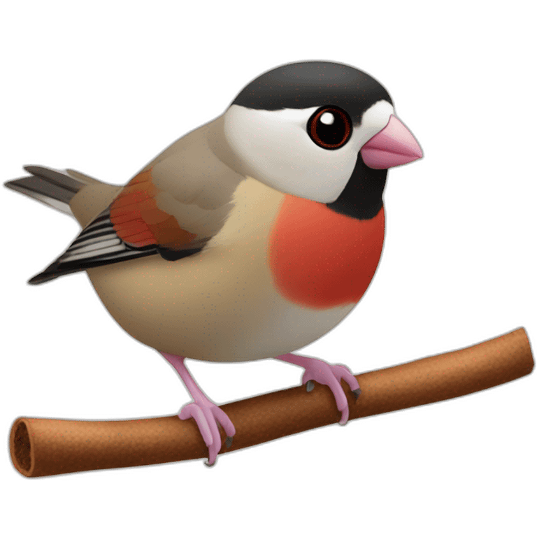 cinnamon java sparrow emoji