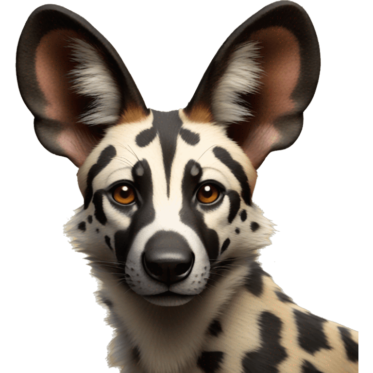 african wild dog emoji