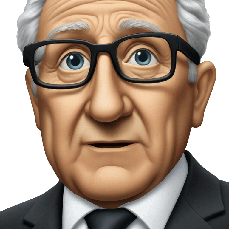 photorealistic Henry Kissinger  emoji