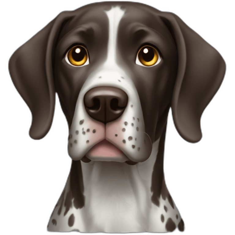 German short haired pointer emoji