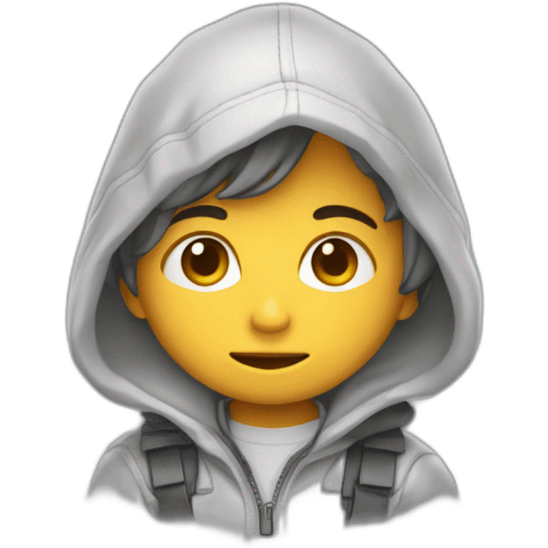 Niño despierto enfadado emoji