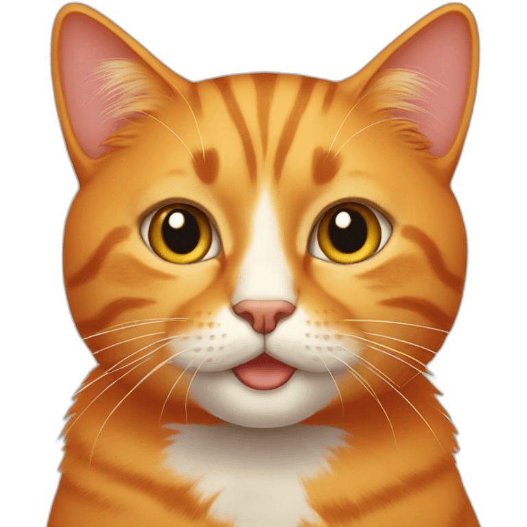 all orange cat emoji