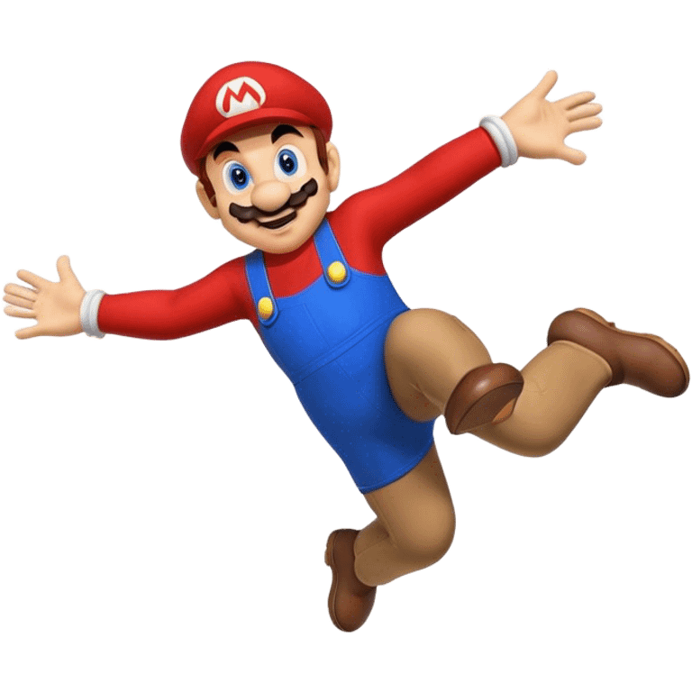 Mario Jumping emoji