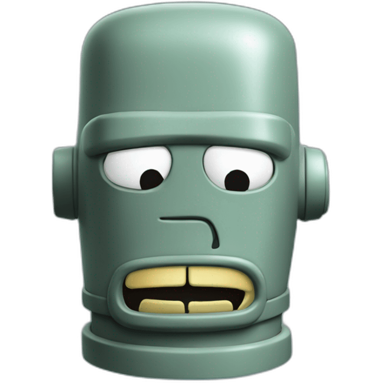 Futurama's Bender emoji