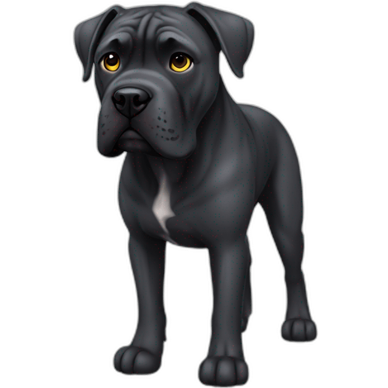 Dog Cane Corso full body emoji