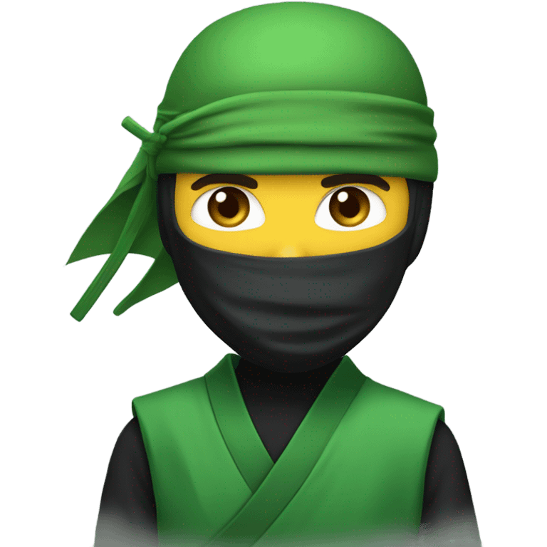 Green ninja  emoji