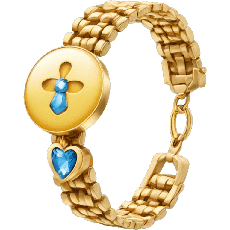 Bracelet vav cleef emoji