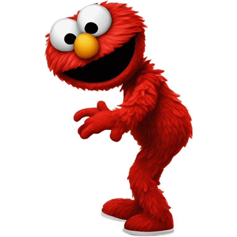 Elmo dancing  emoji