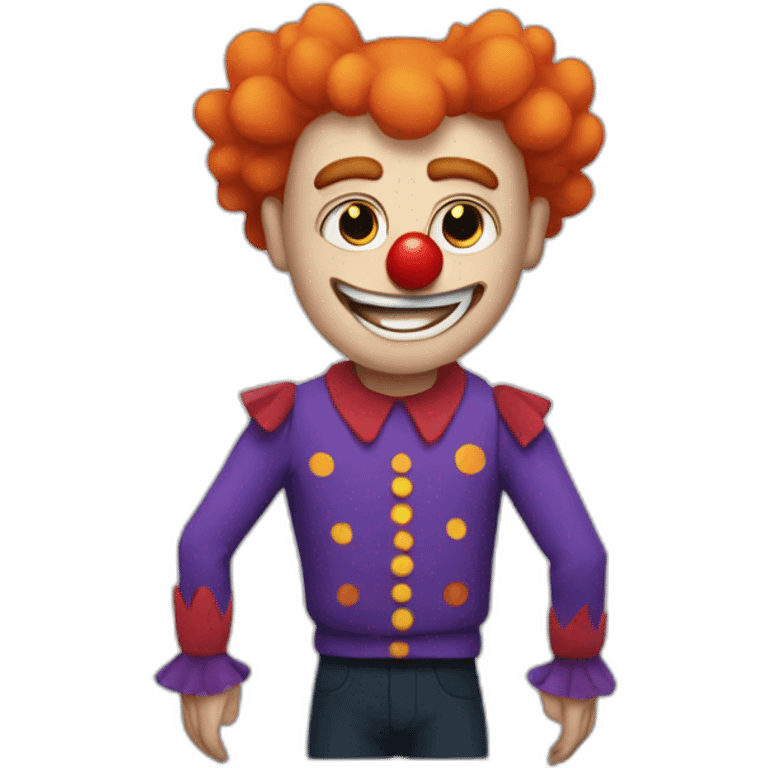 stefan with clown hands emoji