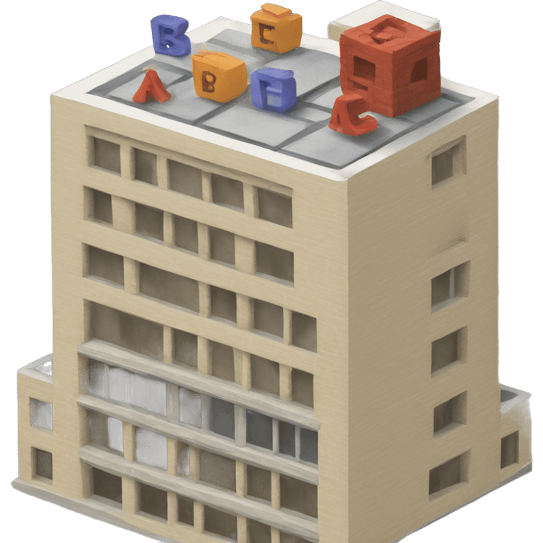 ABC building blocks emoji