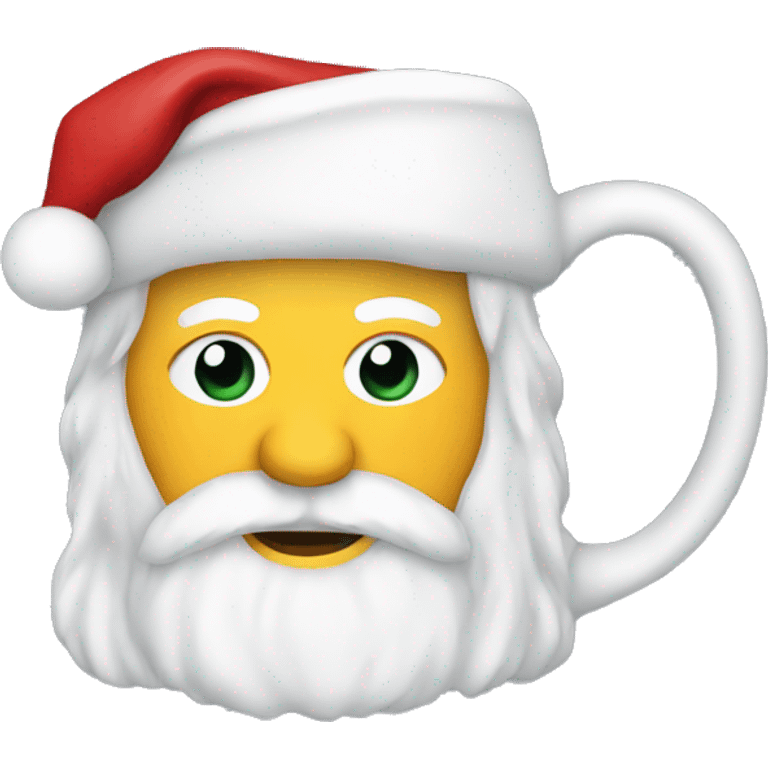 Christmas mug emoji