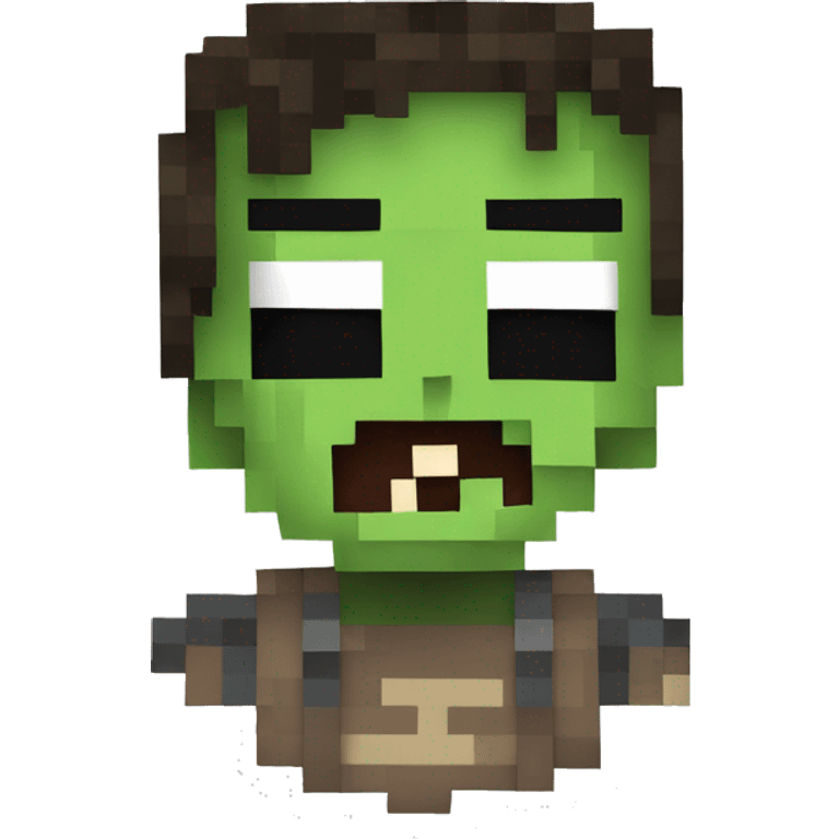 Sus Minecraft zombie  emoji