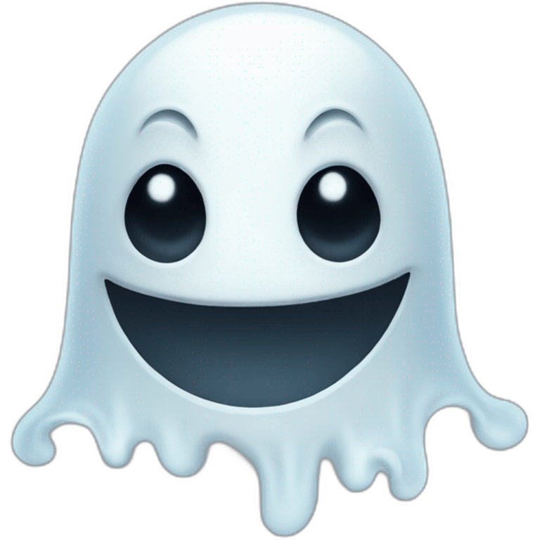 happy ghost emoji