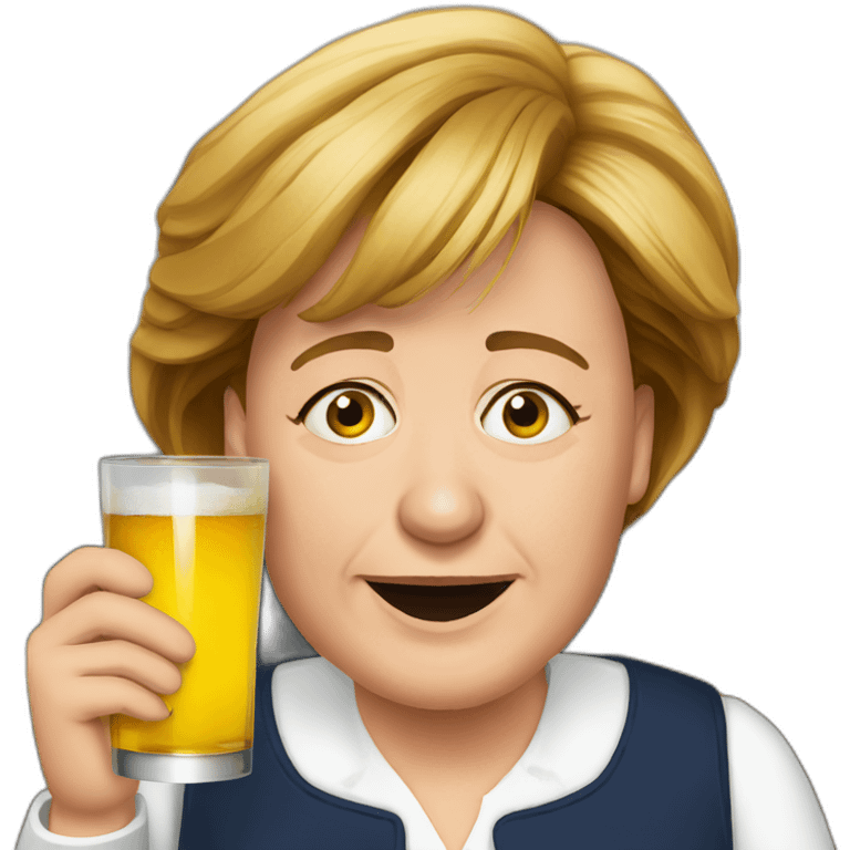 drunk-angela-merkel emoji