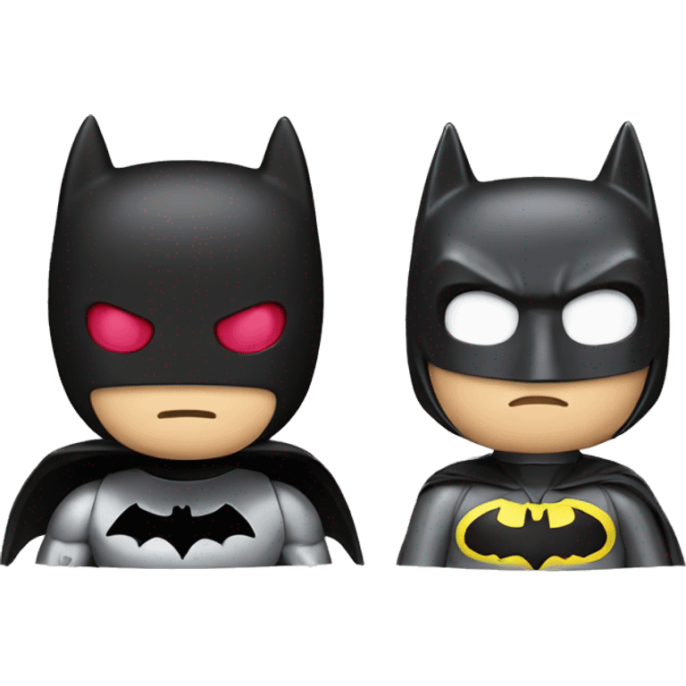 Hello kitty and Batman  emoji