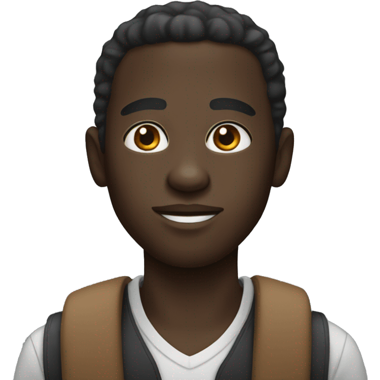 black african male emoji