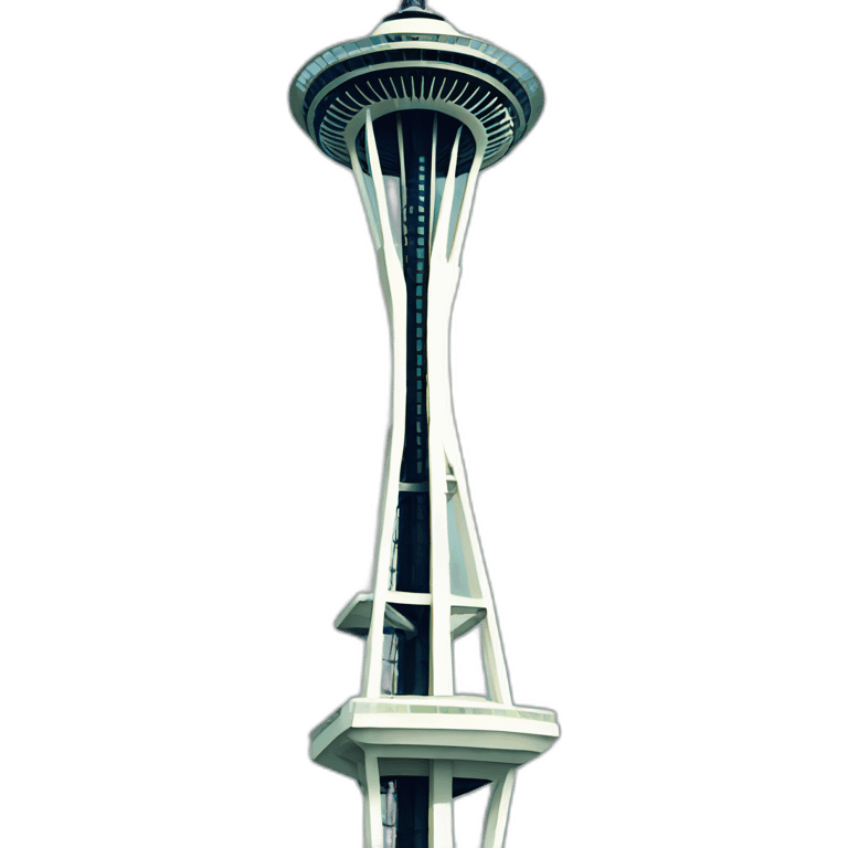 Space needle emoji