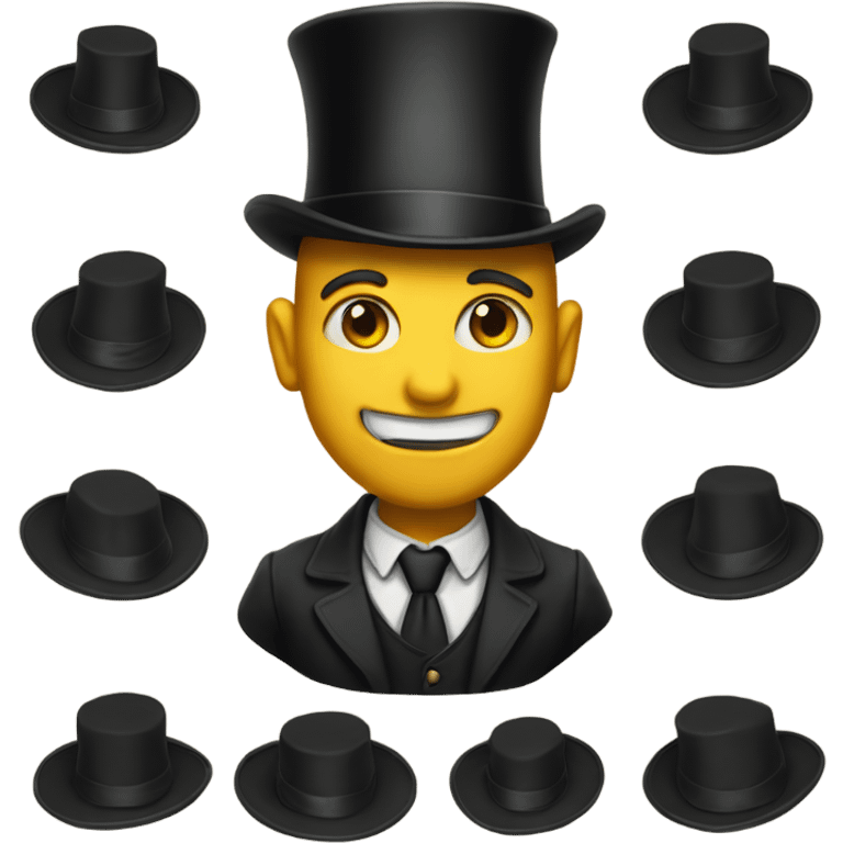 tophat ca emoji