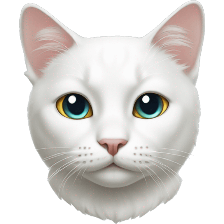 White cat emoji