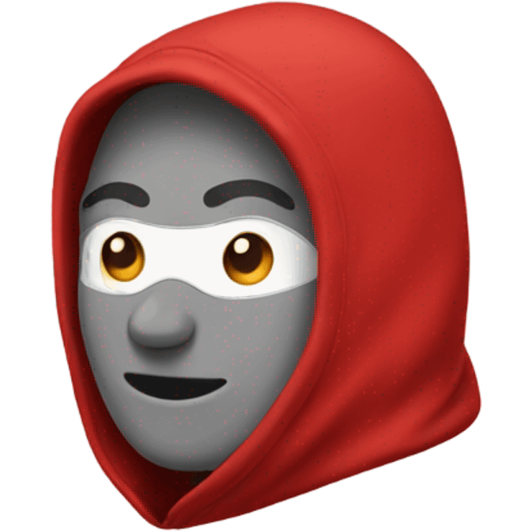 Hoddie red emoji