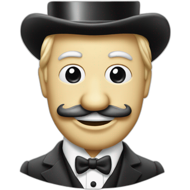 Monopoly man emoji