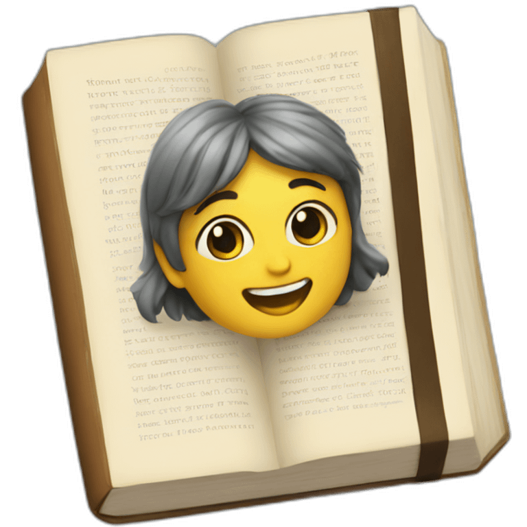 Beautiful book emoji