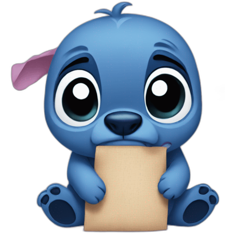 sad stich emoji