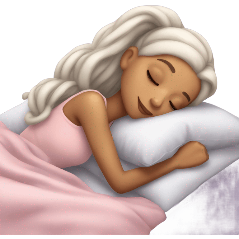 Ariana Grande sleeping emoji