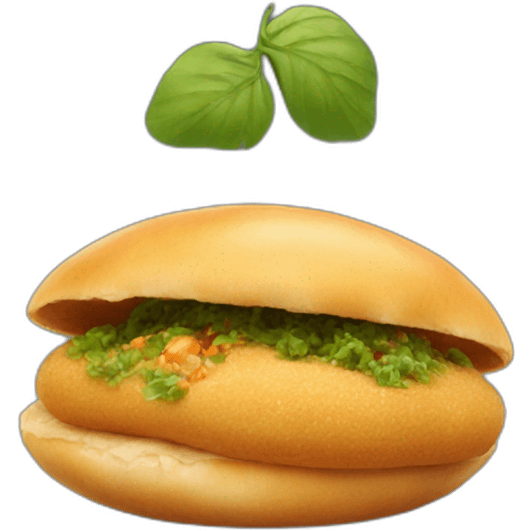 vada pav indian dish emoji