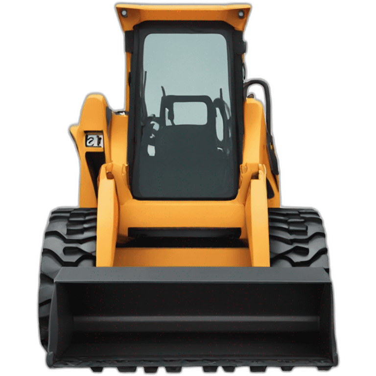 Skid-steer emoji