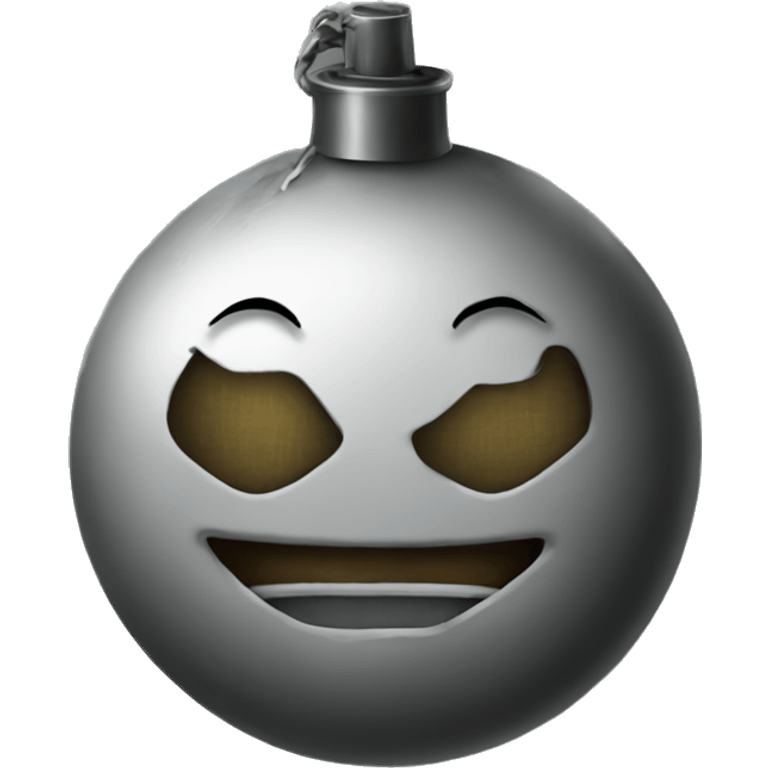 Old bomb smiley emoji