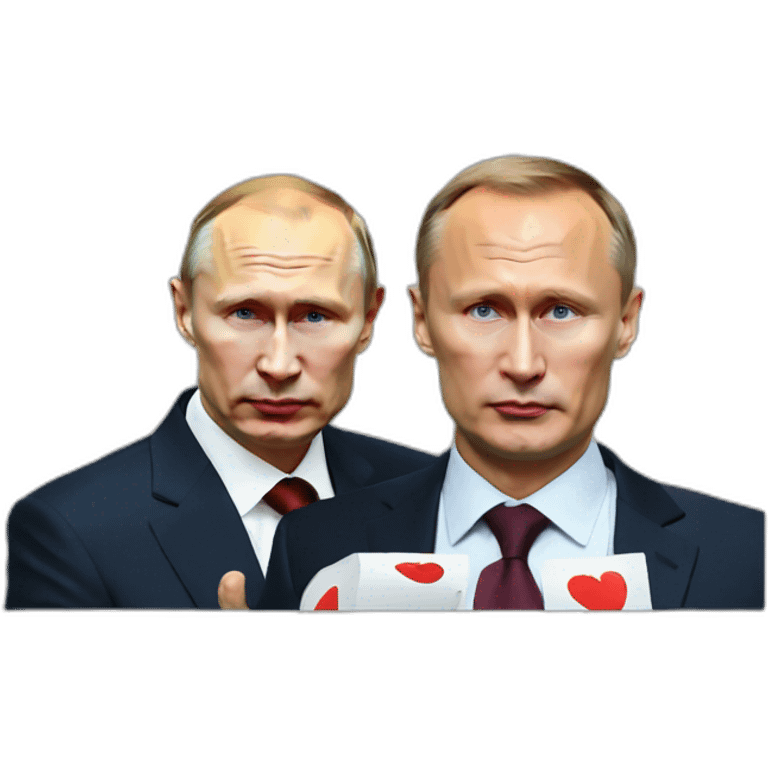 Putin with Navalny emoji