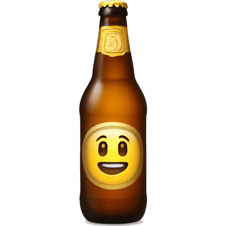 beer bottle emoji