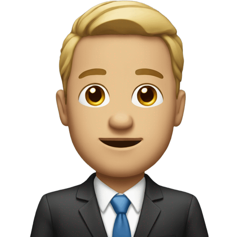 Business Man emoji