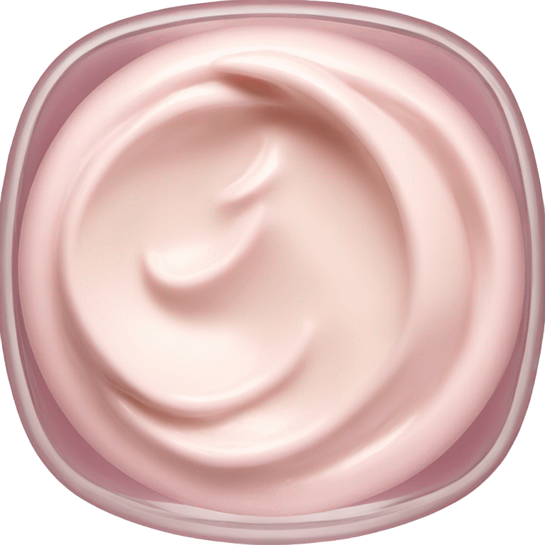 Pink pretty  face cream  emoji