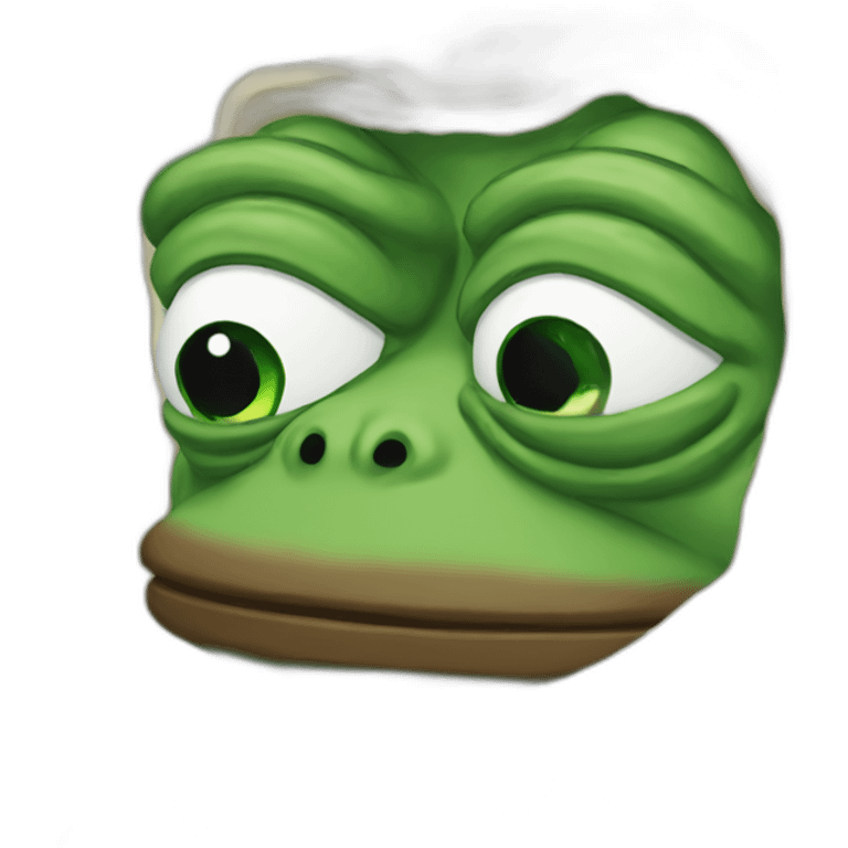 Sad-pepe-frog emoji