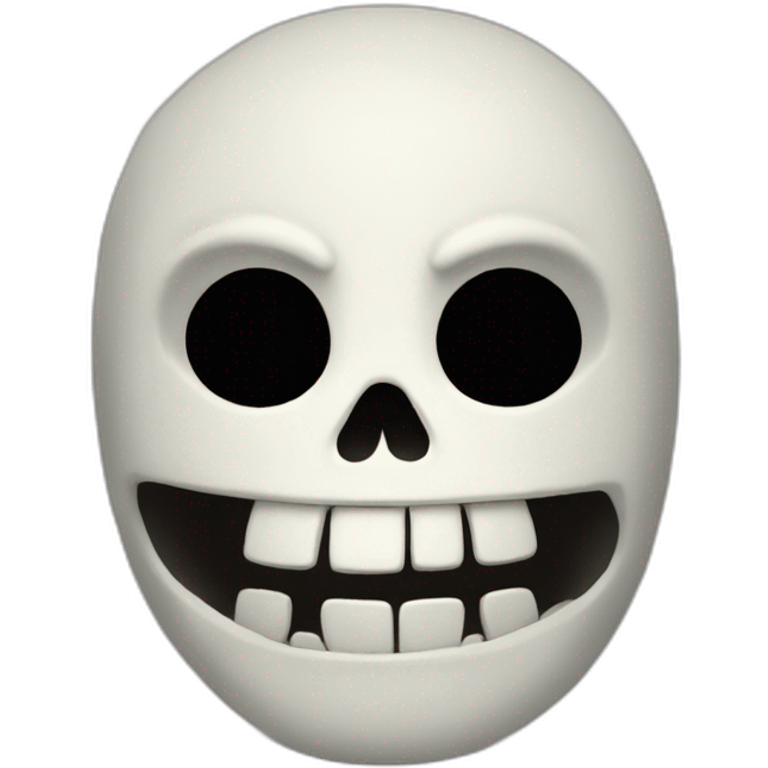 sans undertale squelette emoji