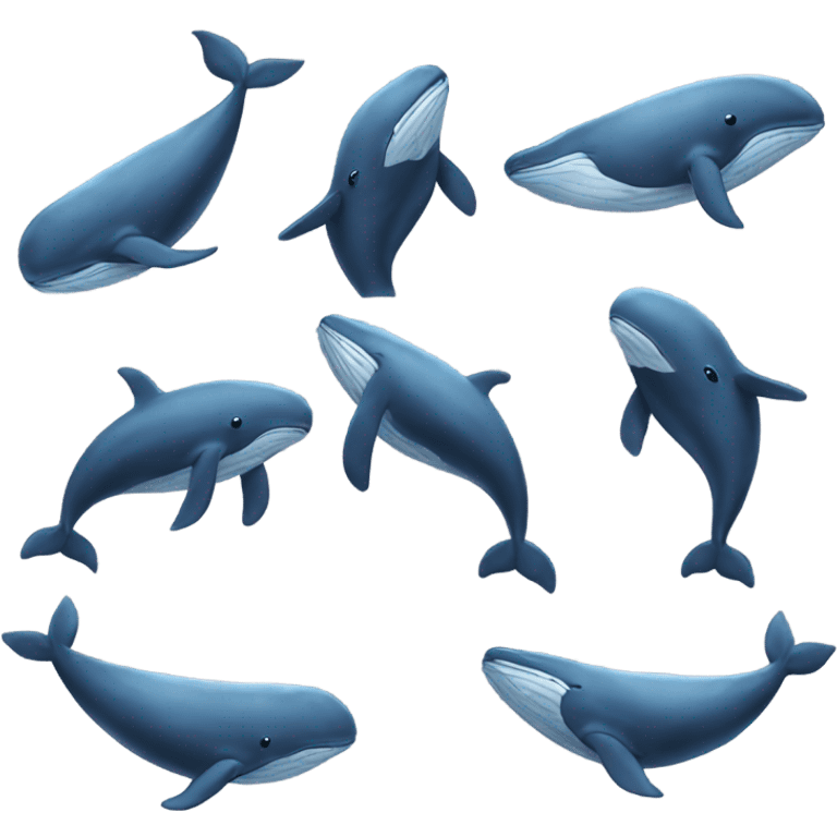 whale dansing emoji