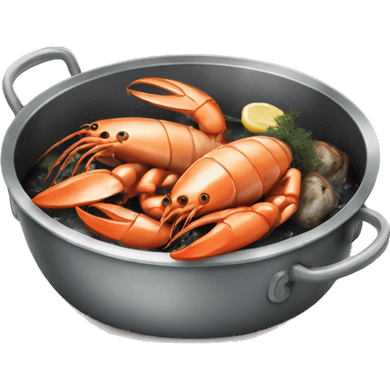 Sea food boil emoji