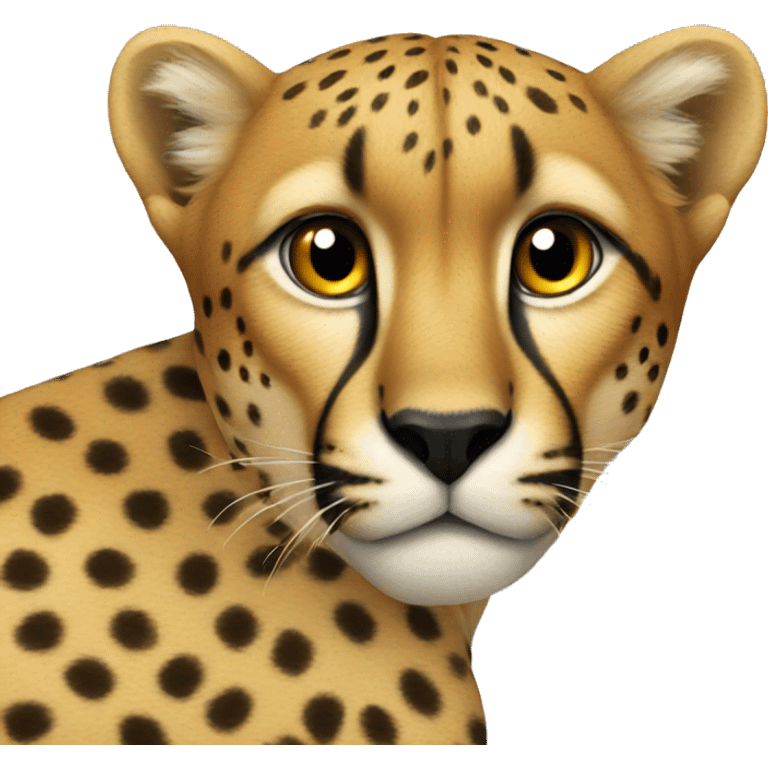 Cheetah heart  emoji