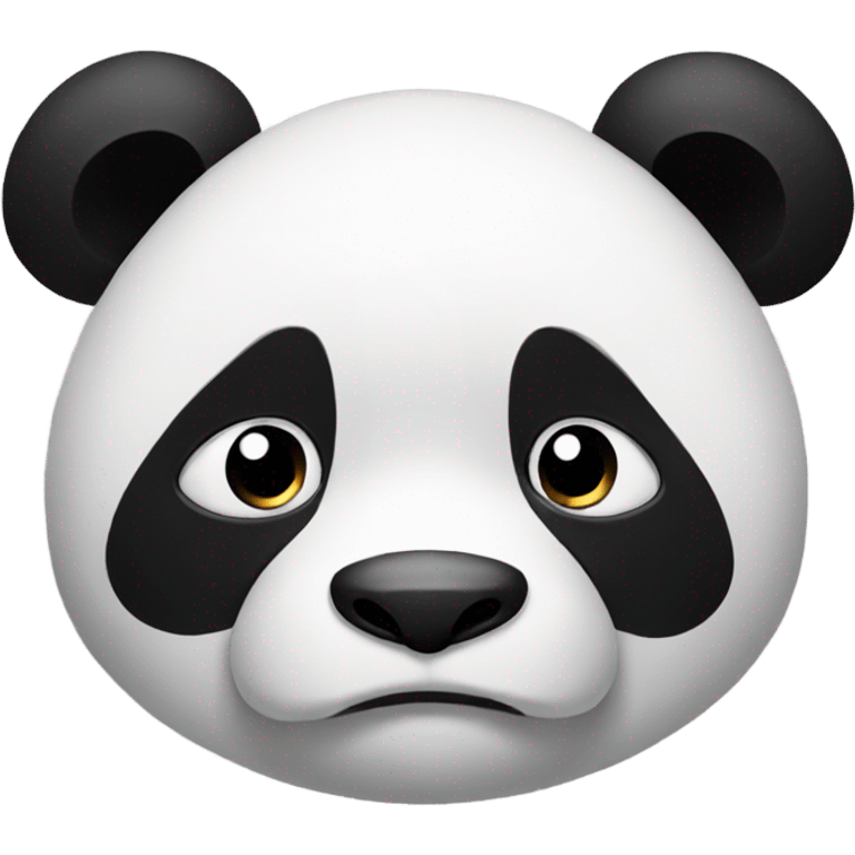 Sad panda missing big panda emoji