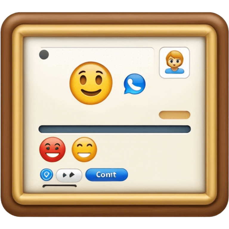 website contact emoji