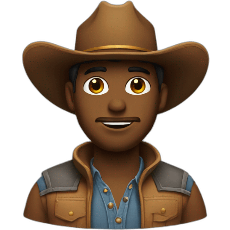 Elon Max in a cowboy hat emoji