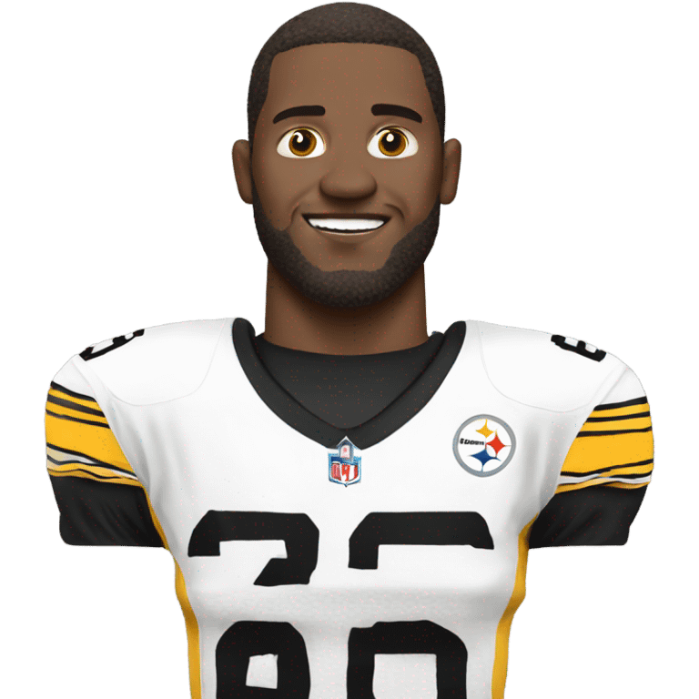 White guy for Steelers emoji